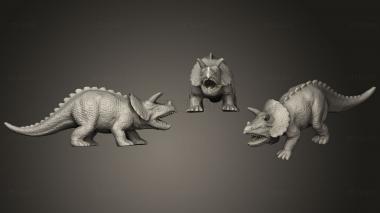 3D model Triceratops Dinosaur (STL)