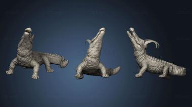 3D model Alligator Loki 1 12 Scale (STL)