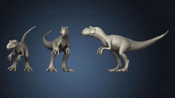 Статуэтки животных Allosaurus