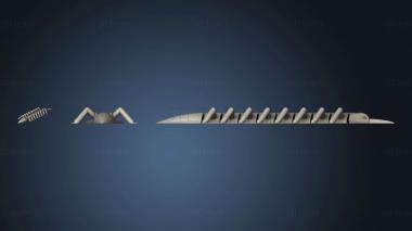 3D model Anchored Articulated Centipede (STL)