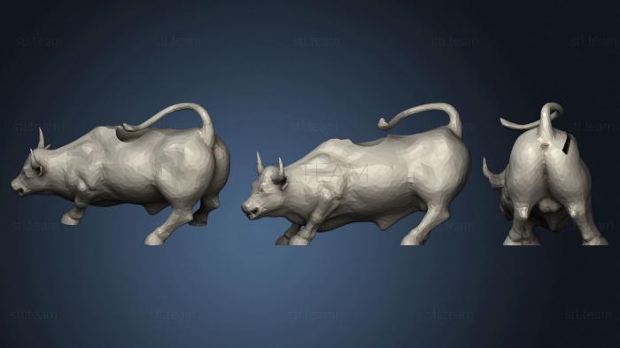 3D model Apple Watch dock Wall Street Bull (STL)