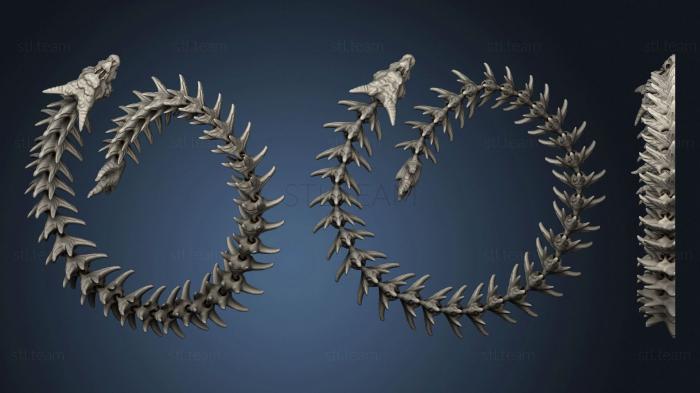 Статуэтки животных ARTICULATED skeleton dragon