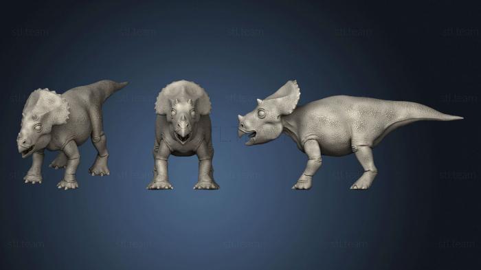 Статуэтки животных Baby Triceratops