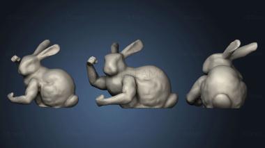 3D model Beefy Bunny Without Front Legs (STL)