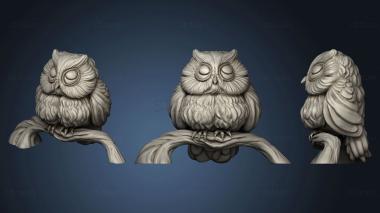 3D model Bubu the owl (STL)