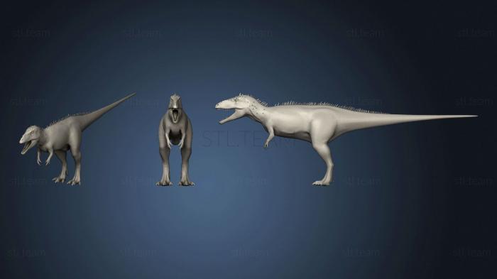 3D model Carcharodontosaurus 2 9 (STL)