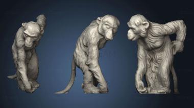 3D model Chimp Figurine (STL)