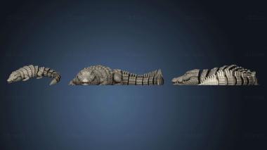 3D model CROCODILE ONE SIZE (STL)