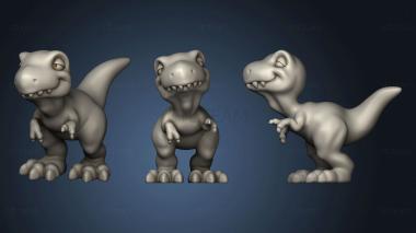 3D модель Дин - Динозавр (STL)