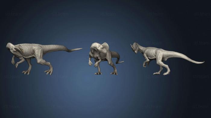 3D модель Дилофозавр (STL)