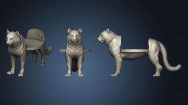 3D model dire tiger (STL)