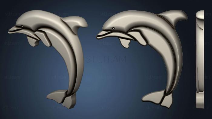 3D model Dolphin (1) (STL)