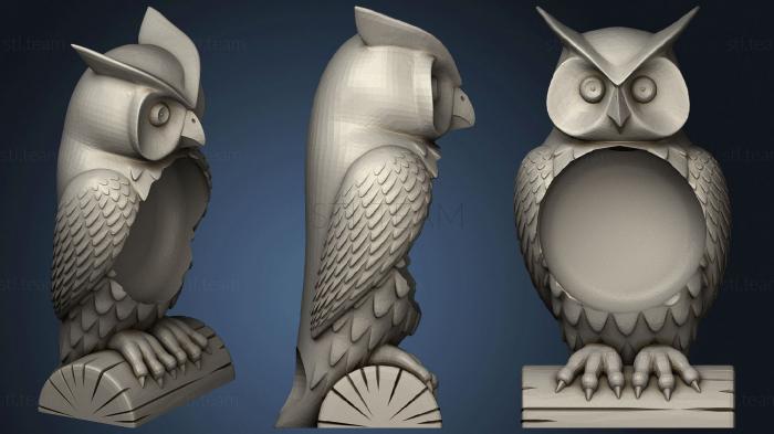 Статуэтки животных Echo Dot Gen 3 Owl