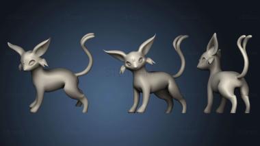 3D model Espeon Pokemon Figure (STL)