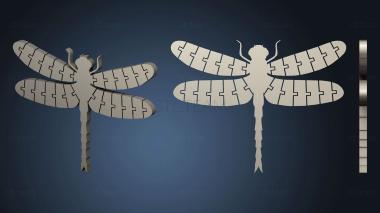 3D model Flexi Dragonfly Remix (STL)