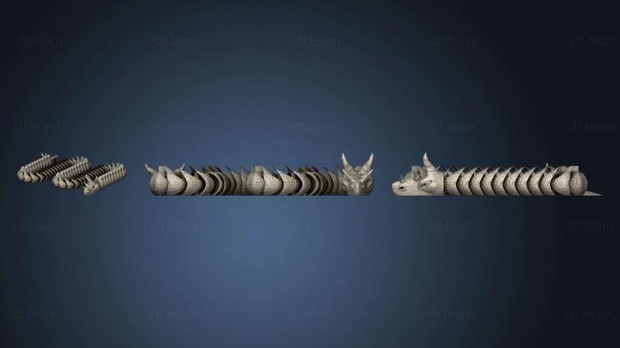 3D модель Супер гибкая змея (STL)