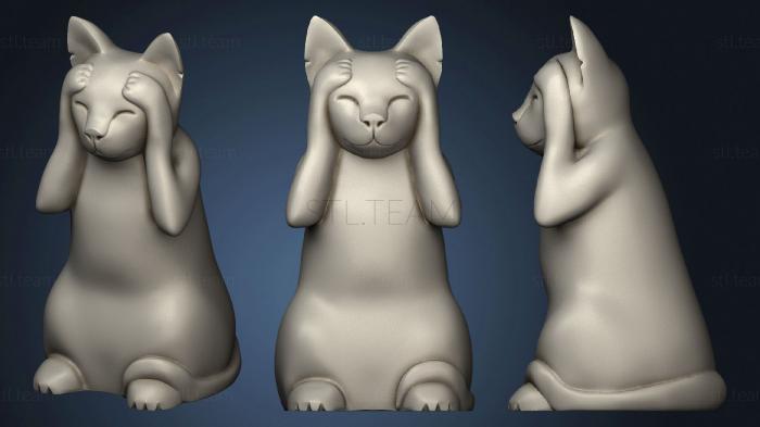 3D model Funny cat (STL)