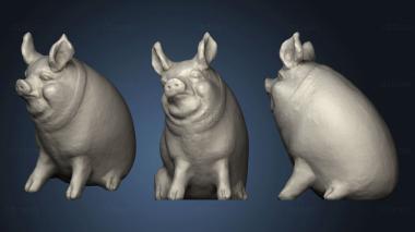 3D model Garden Pig (STL)