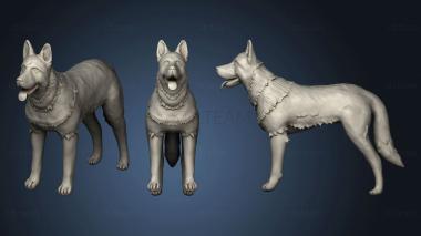 3D model German sheppard (STL)