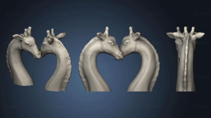 Статуэтки животных Giraffe heart