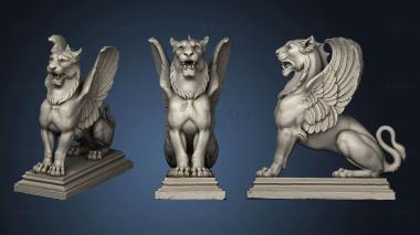 3D model Griffon 19th century (STL)