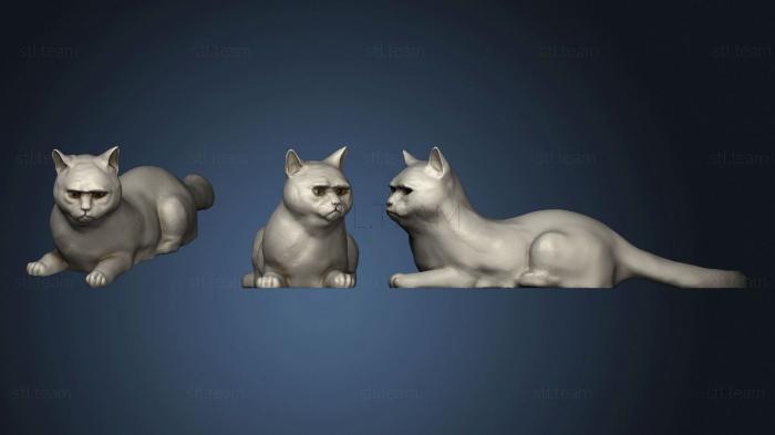 Статуэтки животных Сварливый Кот