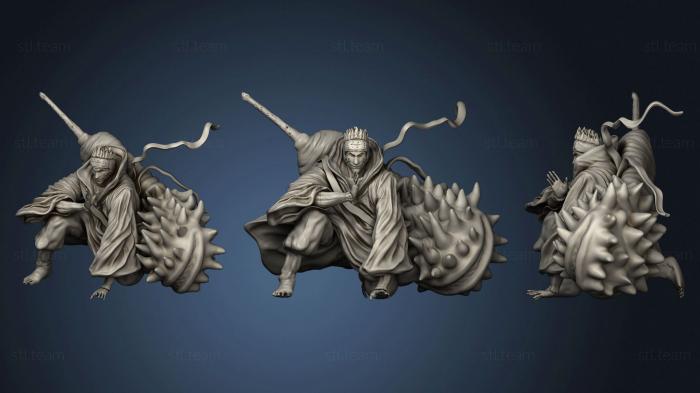 3D model Kisame Hoshigaki Shark complete (STL)