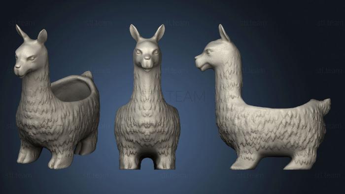 Статуэтки животных Llama planter