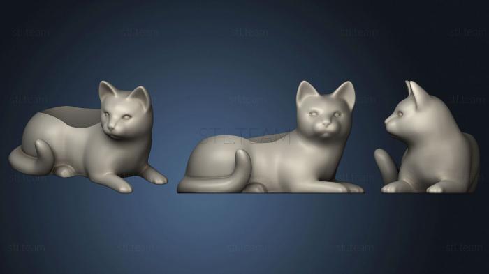 3D model MACETA GATO V1 (STL)