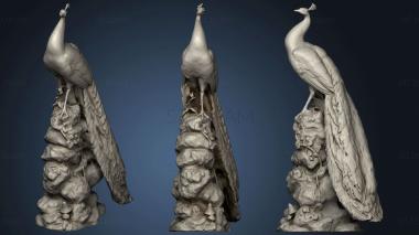 3D model Minton peacock ornament (STL)