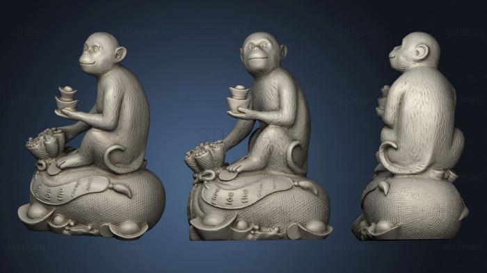 Статуэтки животных Monkey Linh Vat Khi