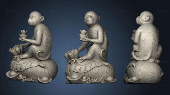 3D model Monkey Linh Vat Khi (STL)