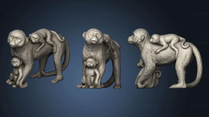 Статуэтки животных Monkey Ornament