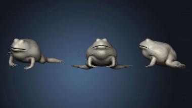 3D model Pixie Frog Game Ready (STL)