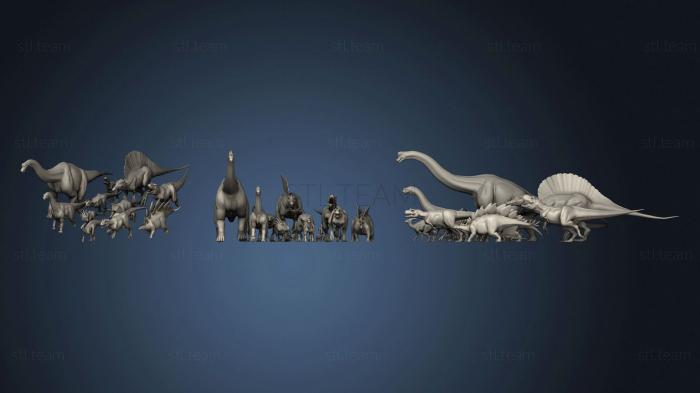 3D model Prehistoric Creatures 567 (STL)
