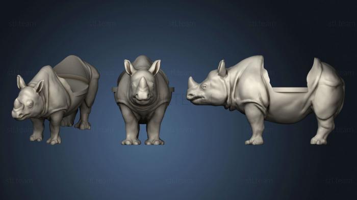 Статуэтки животных Rhino 345