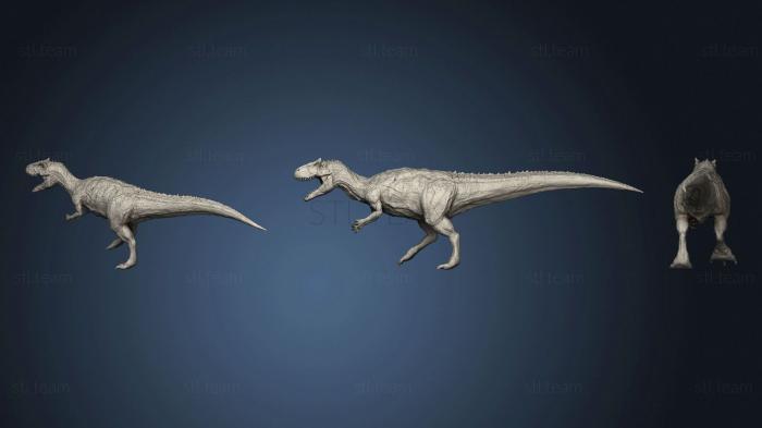 3D model Sculptures Allosaurus (STL)