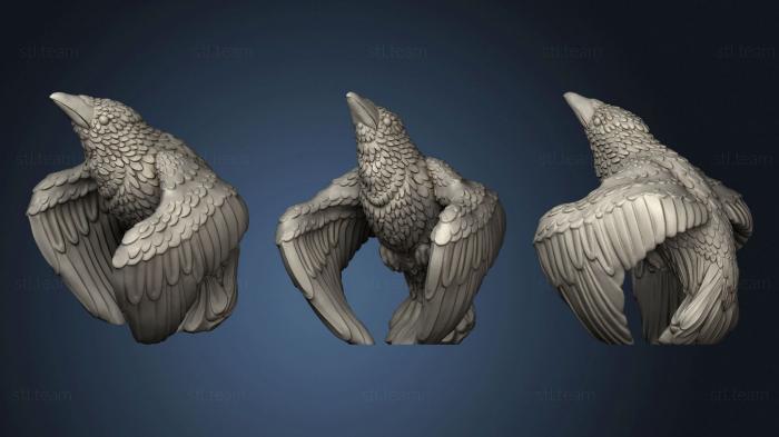 3D model Silver Raven (STL)