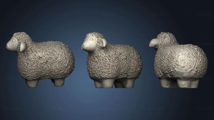 3D model Stackable Sheep (STL)