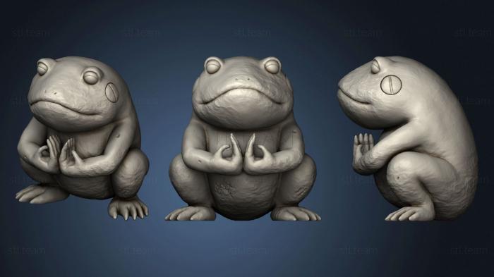 3D model Stone Frog (STL)