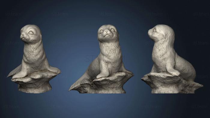 3D model The Seal Pup (STL)