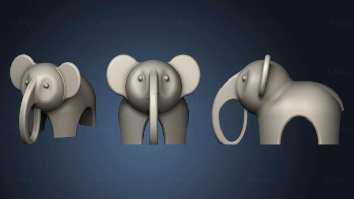 Статуэтки животных Toy Baby Elephant