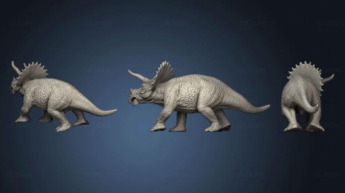 Статуэтки животных Triceratops 345