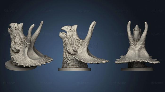 Статуэтки животных Ручка Выдвижного ящика Трицератопса