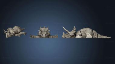 3D model Triceratops Single (STL)