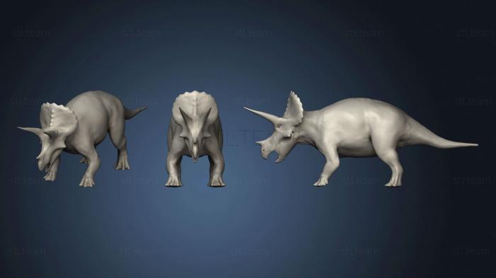 Статуэтки животных Трицератопс