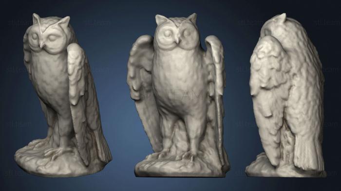 3D model Wand Stand Owl (STL)
