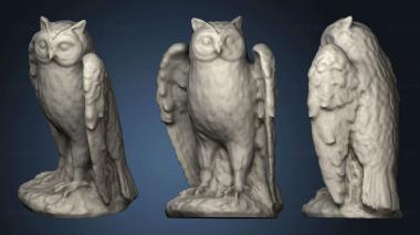 3D model Wand Stand Owl (STL)