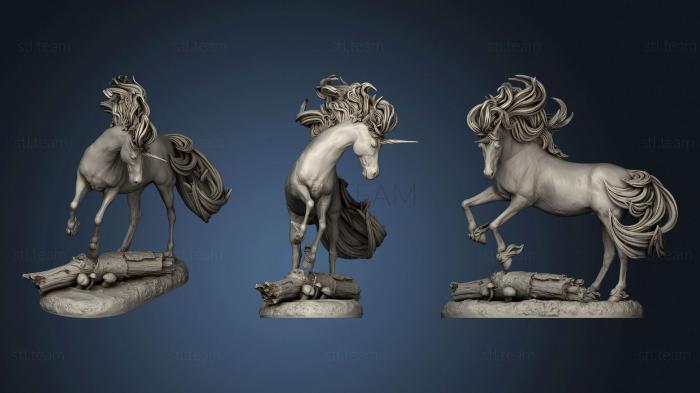 3D model White Unicorn (STL)