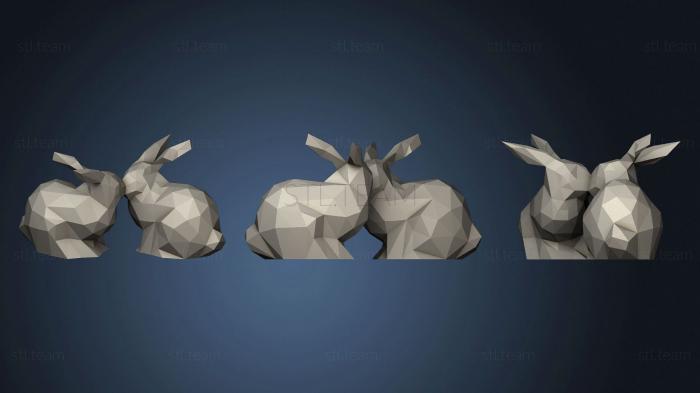 3D model Xmas Bunny (STL)